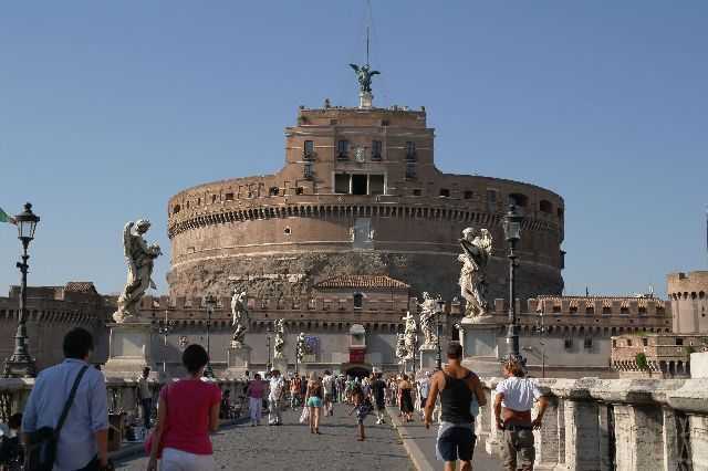 Roma - Castel Sant'Angelo and the Bridge of Angels
