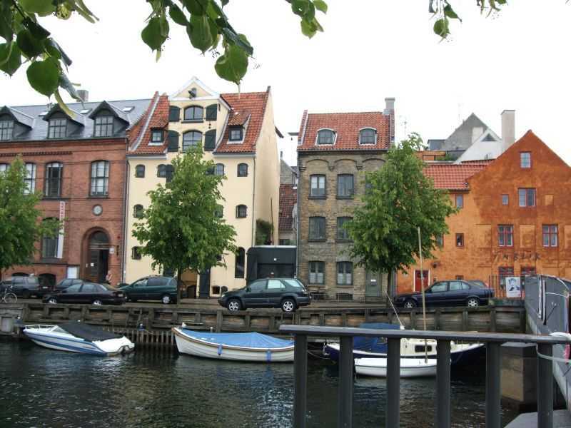 Kopenhag - Eski Liman (Christianshavn) civarı