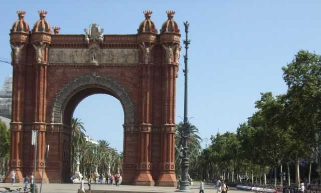 Barselona - The Arc de Triomf