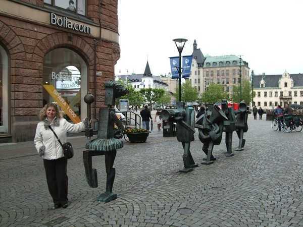 Malmö - Müzisyenler heykeli