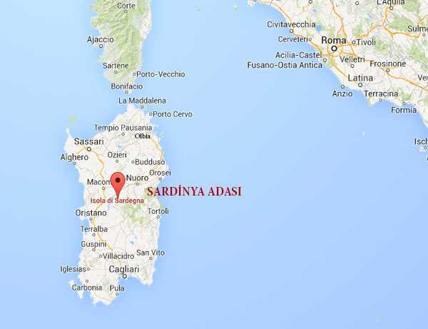 Roma ve Sardinya Adası - Google Maps