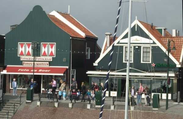 Volendam sahil bölgesi