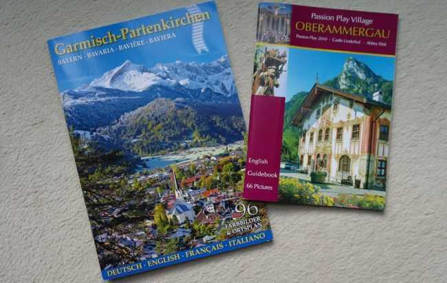 Garmisch-Partenkirchen ve Oberammergau gezi kitapçıklarımız...