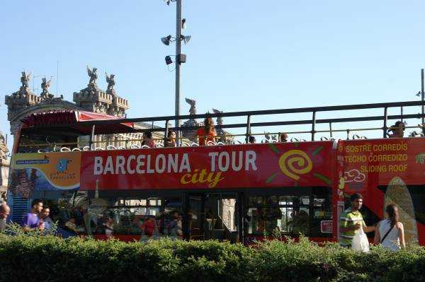 Barselona şehir turu otobüsleri