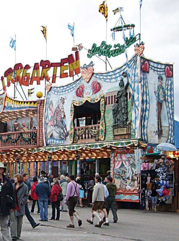 Oktoberfest festival alanı