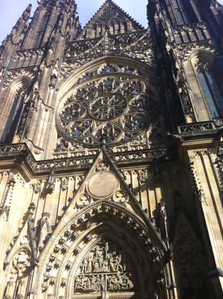Prag kalede St. Vitus Cathedral (Chram svateho Vita)