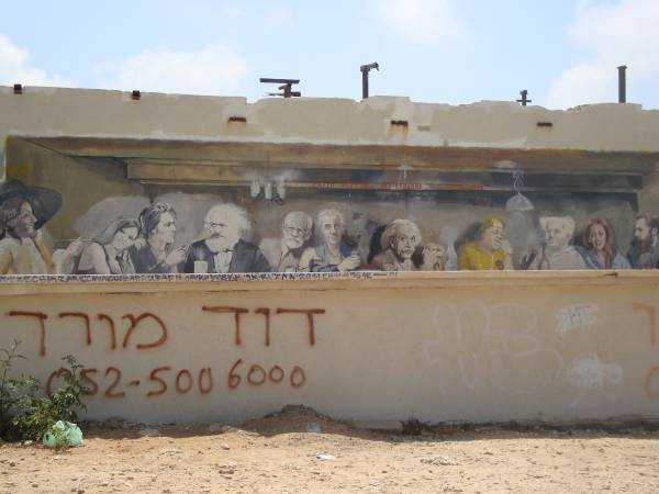Tel Aviv'deki graffitiler