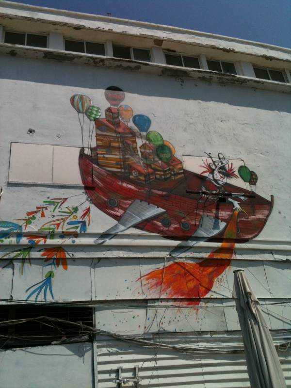 Tel Aviv'deki graffitiler