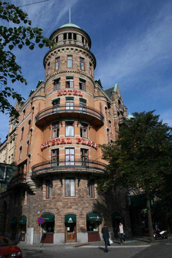 Stockholm’de kaldığımız otantik otel… Crystal Plaza…
