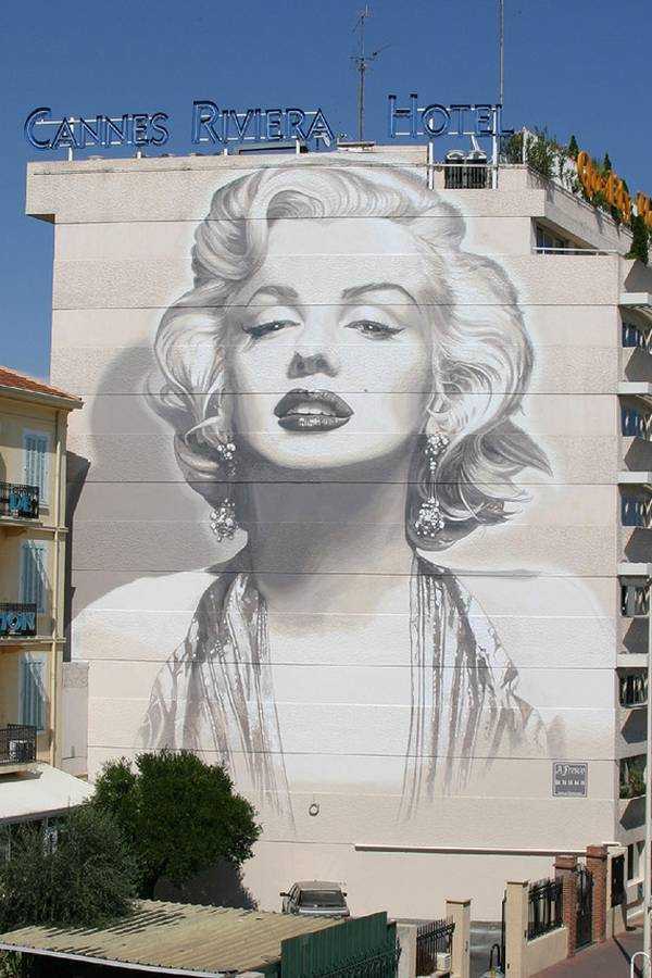Marilyn Monroe - 16 boulevard d’Alsace -  © www.cannes.com