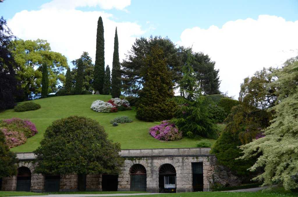 Como Gölünün ilk İngiliz tarzı bahçesi - I Giardini di Villa Melzi – Bellagio – Como Gölü…