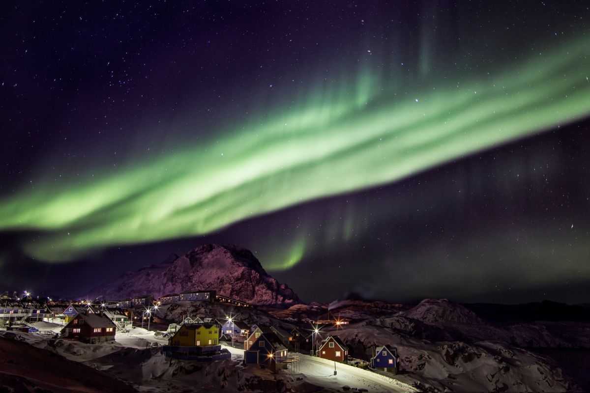 Grönland Kuzey Işıkları