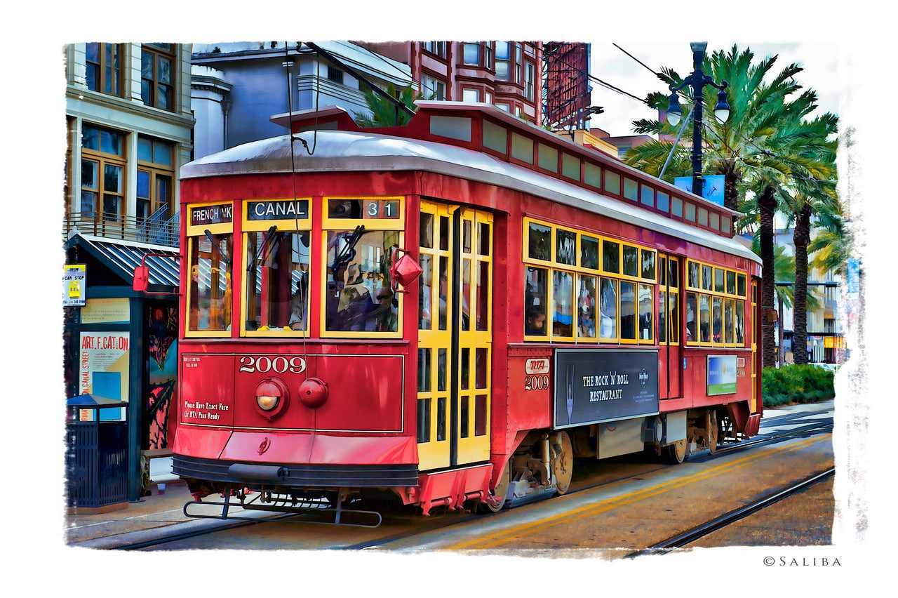 New Orleans Tram.
