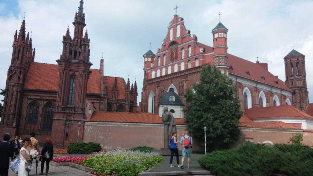 St. Annes Kilisesi  Vilnius , Litvanya