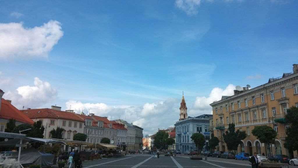 Town Hall Square Vilnius, Litvanya