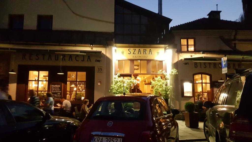 Kazimierz bölgesi - Szeroka Caddesi