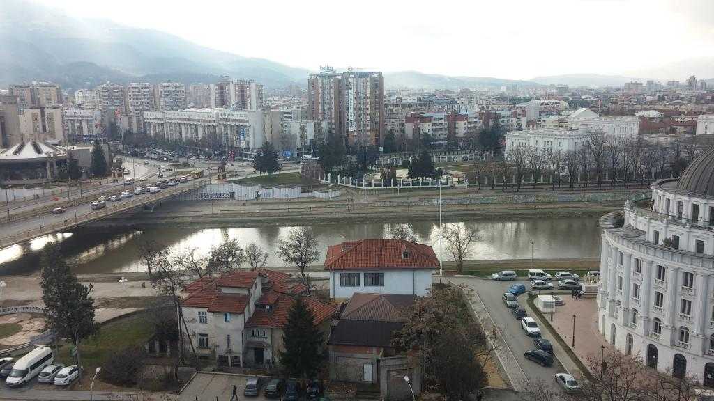 Vardar Nehri, Üsküp, Makedonya