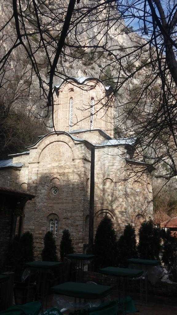  Aziz Andrew Manastırı Makta Kanyonu, Üsküp, Makedonya